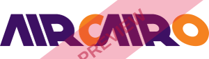 Air Cairo Rectangular logo