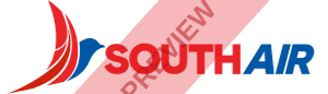 South Air Rectangular logo