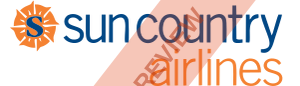 Sun Country Airlines Rectangular logo