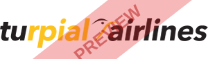 Turpial Airlines Rectangular logo