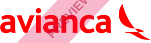 avianca airlines El Salvador Rectangular logo