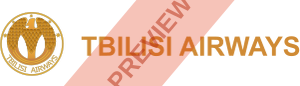 Tbilisi Airways Rectangular logo