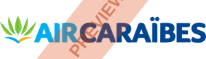 Air Caraibes Rectangular logo