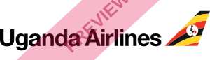 Uganda Airlines Rectangular logo
