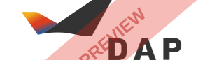 Aerovias DAP Rectangular logo