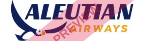 Aleutian Airways Rectangular logo