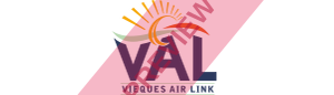 Vieques Air Link Rectangular logo