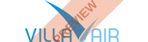 Villa Air Rectangular logo