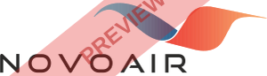Novoair Rectangular logo