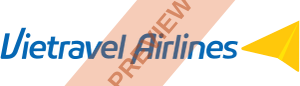 Vietravel Airlines Rectangular logo