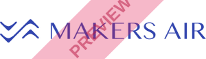 Makers Air Rectangular logo