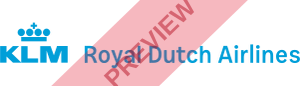 KLM Cityhopper Rectangular logo