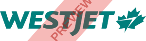 WestJet Rectangular logo