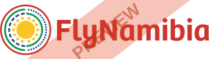 FlyNamibia Rectangular logo