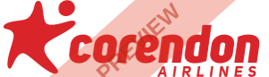 Corendon Airlines Europe Rectangular logo