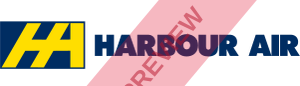 Harbour Air Seaplanes Rectangular logo
