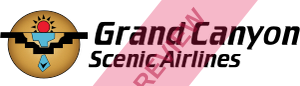 Grand Canyon Scenic Airlines Rectangular logo