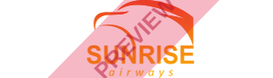 Sunrise Airways (Dominica) Rectangular logo