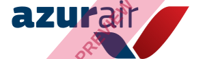 AZUR Air Rectangular logo
