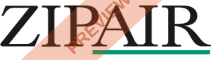 ZIPAIR Rectangular logo